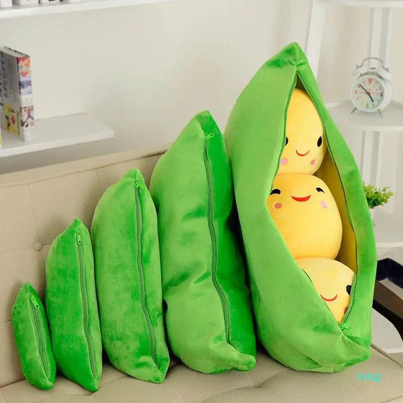 Big Soft Pea Plush Toy