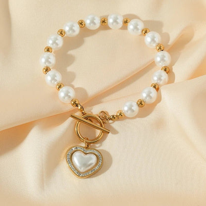 Dainty Heart Padlock Chain Necklace