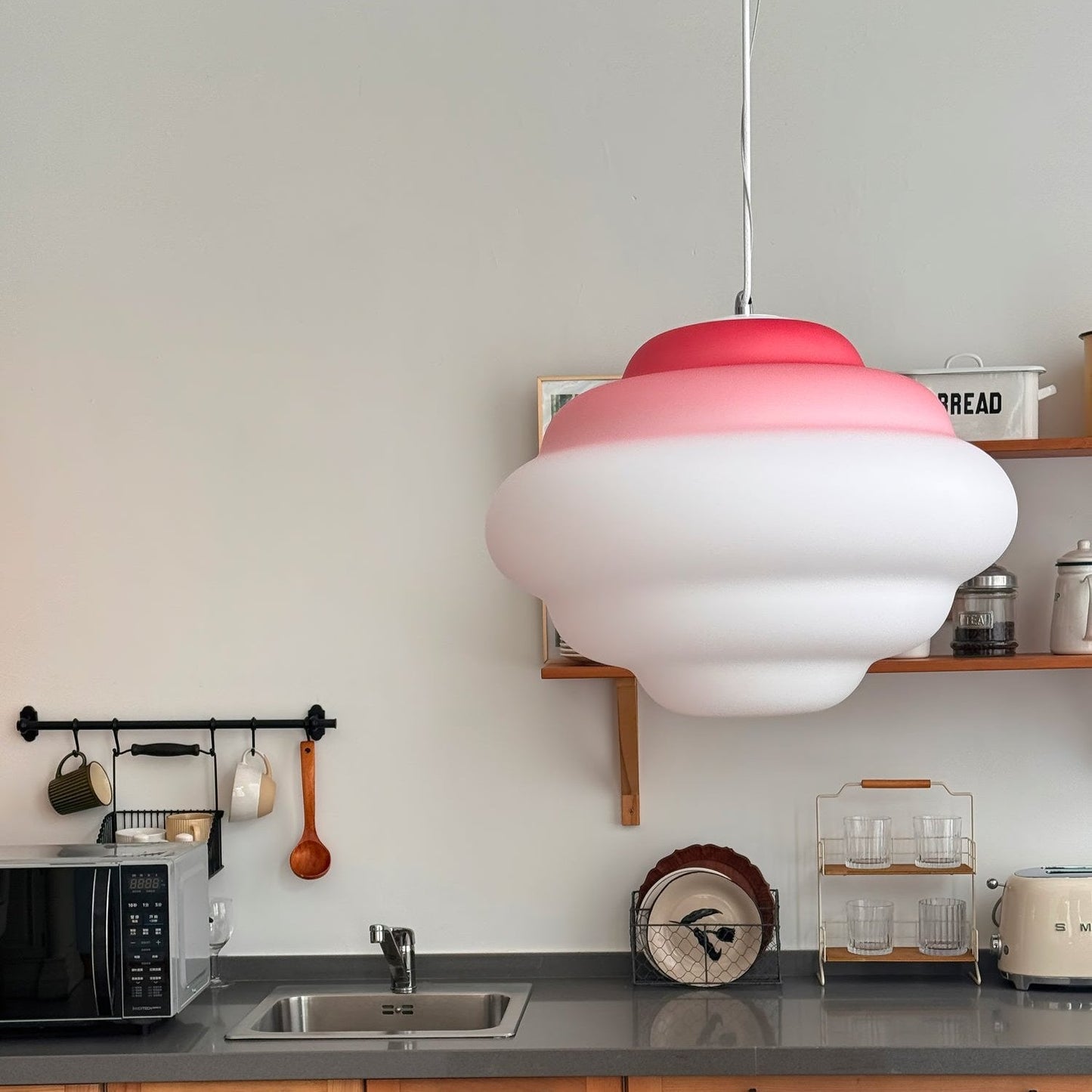 Stylish Hanging Lamp with Cozy Warm Light