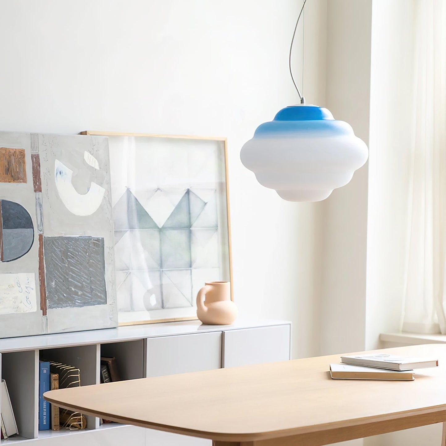 Beautiful Hanging Lamp with Soft Glow