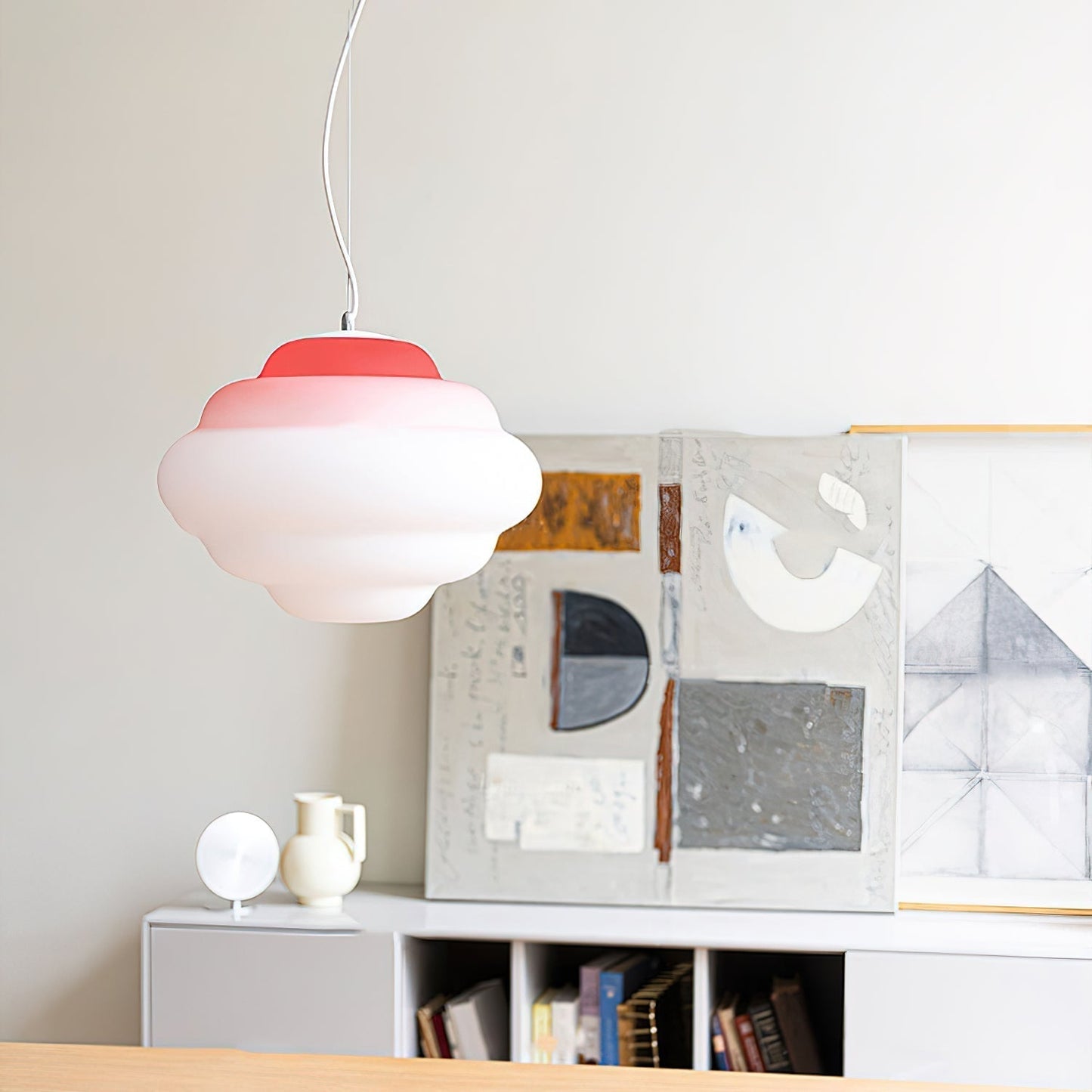 Stylish Hanging Lamp with Cozy Warm Light