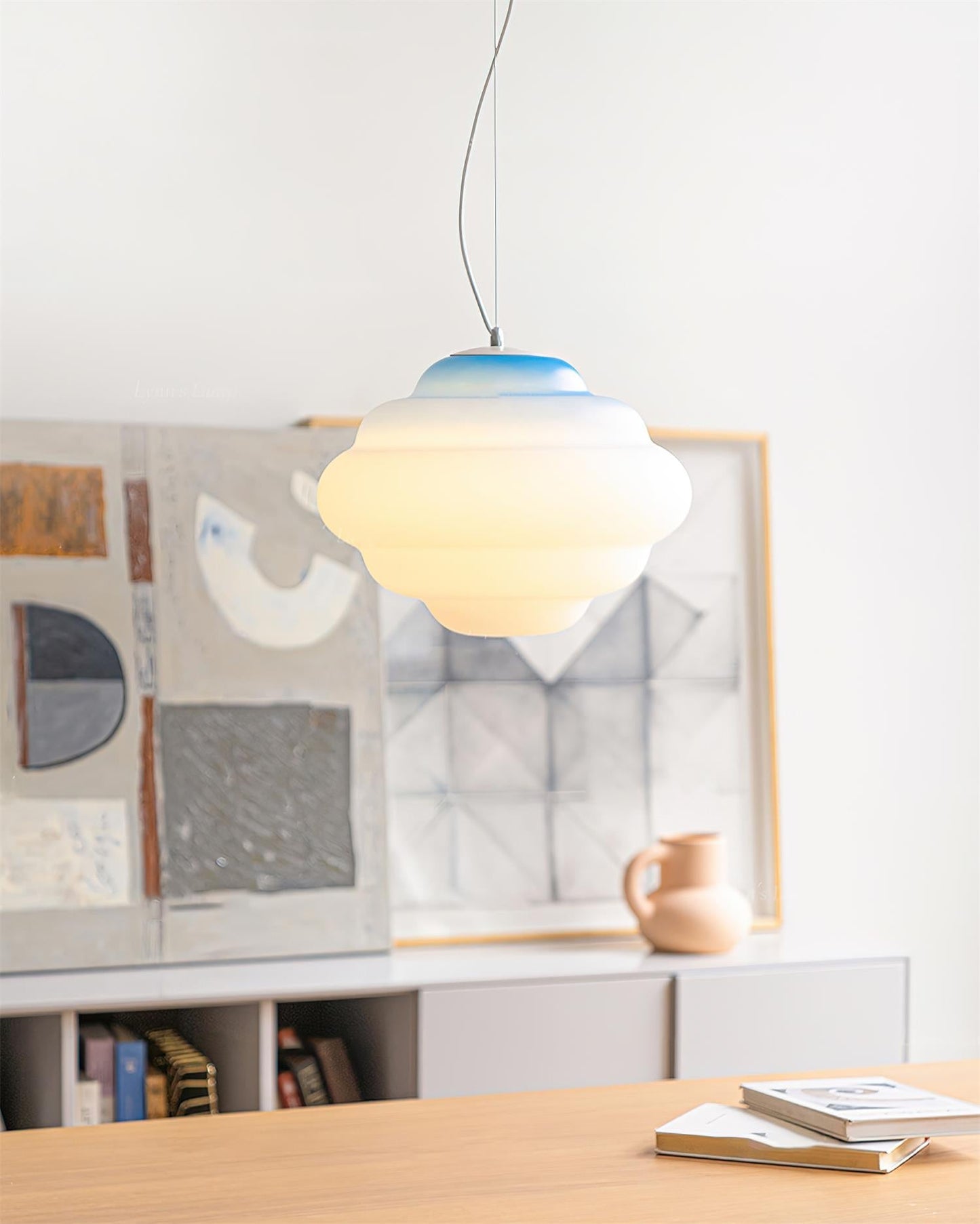 Stylish Hanging Lamp with Cozy Warm Light