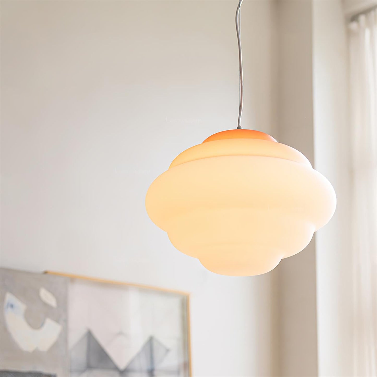 Beautiful Hanging Lamp with Soft Glow