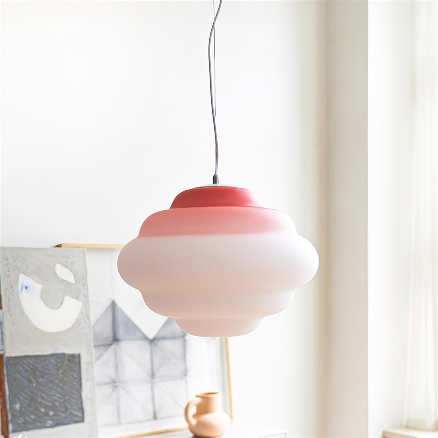 Stylish Hanging Lamp with Cozy Warm Light
