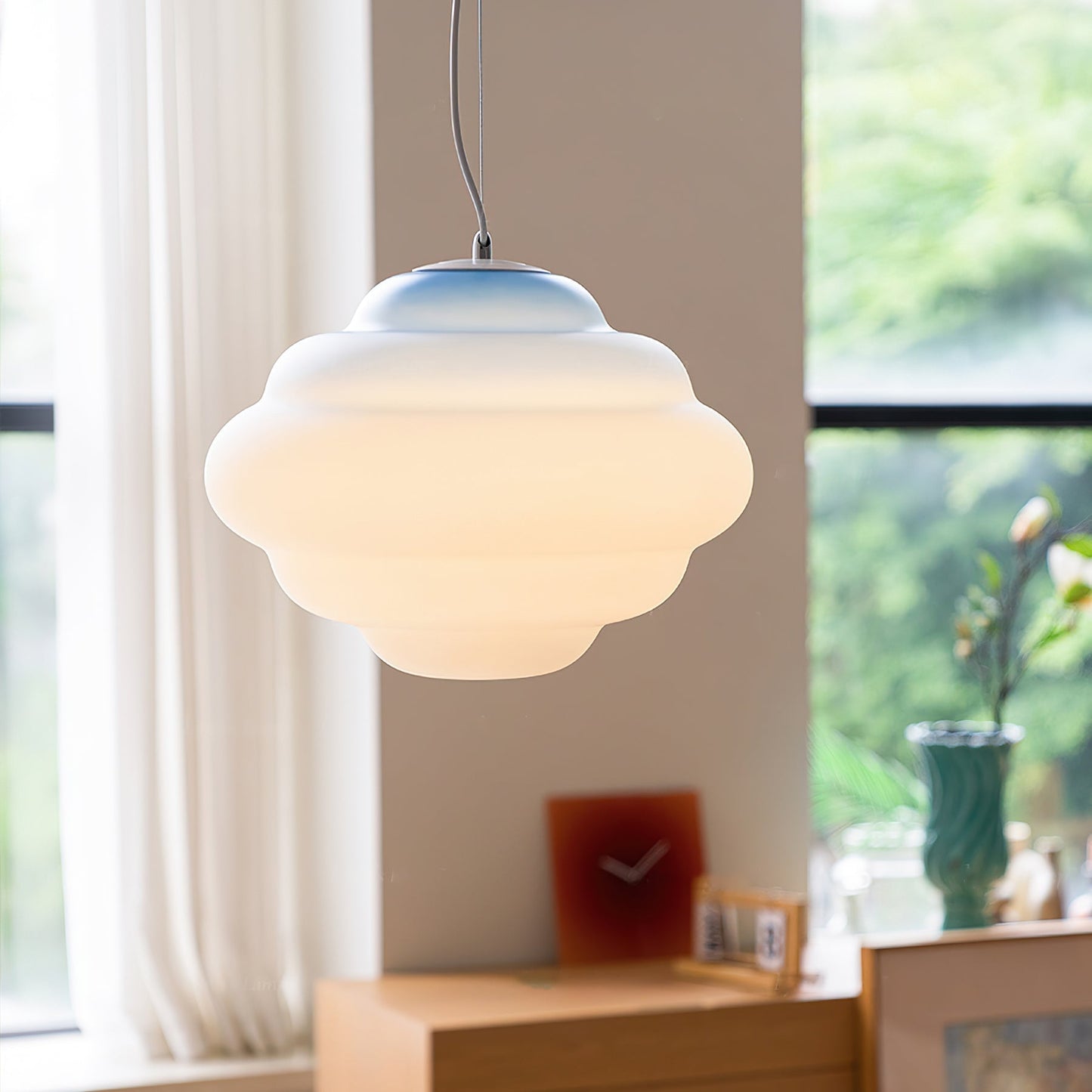 Stylish Hanging Lamp with Cozy Warm Light