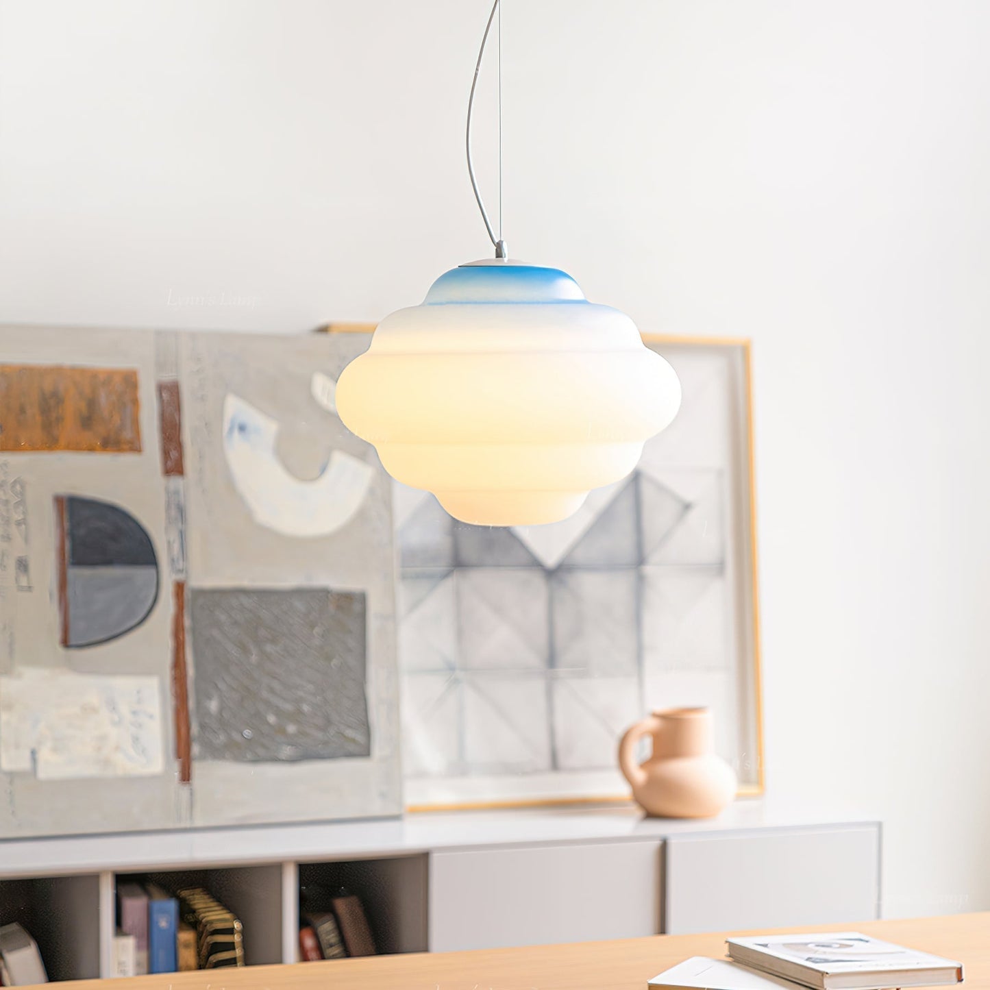 Stylish Hanging Lamp with Cozy Warm Light