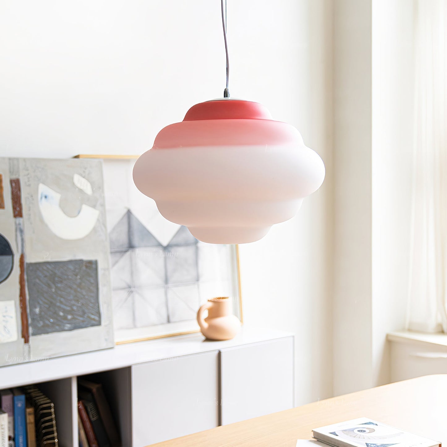 Stylish Hanging Lamp with Cozy Warm Light