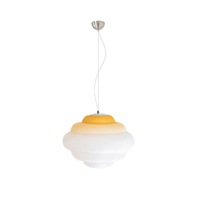Elegant Hanging Light with Soft Shade