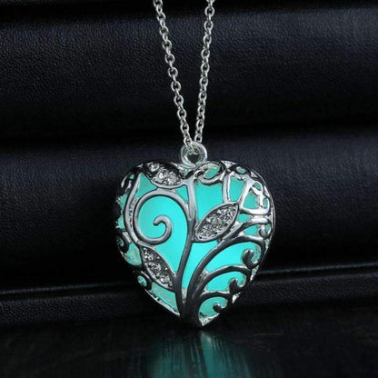 Glowing Dark Night Pendant Necklace - Luxicro