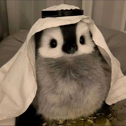Adorable Plush Penguin Stuffed Toy - Luxicro