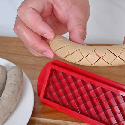 Easy Cut Hot Dog Slicer for Perfect Grilling