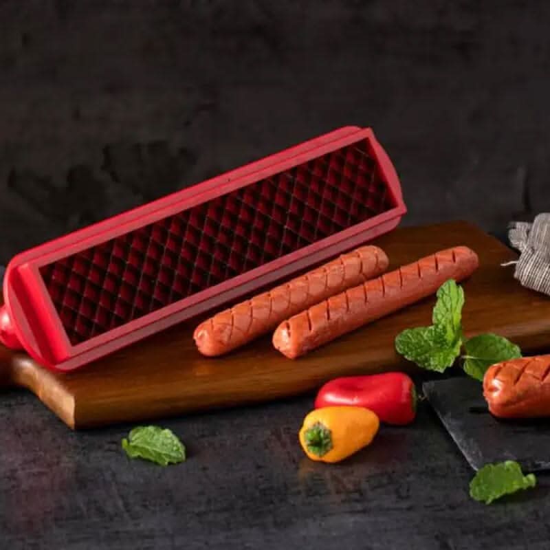 Easy Cut Hot Dog Slicer for Perfect Grilling