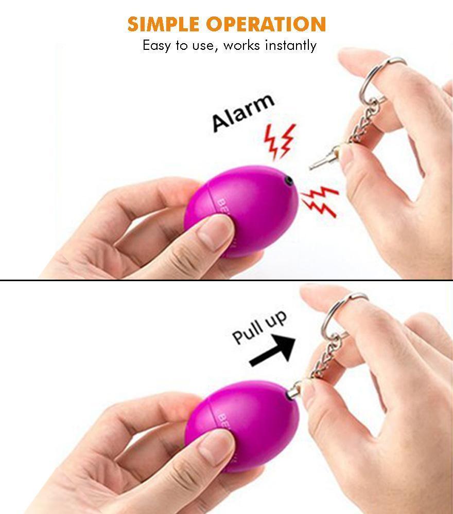 Personal Safety Alarm Keychain