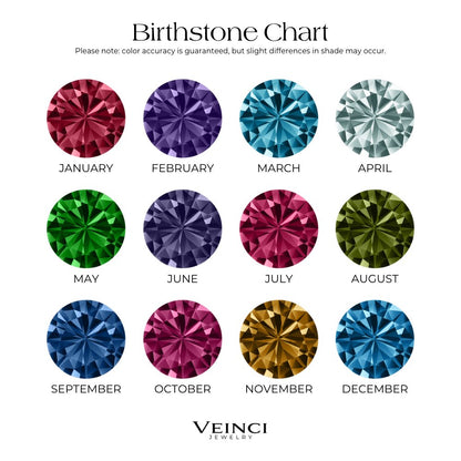 Personalized Heart Shaped Birthstone Name Ring