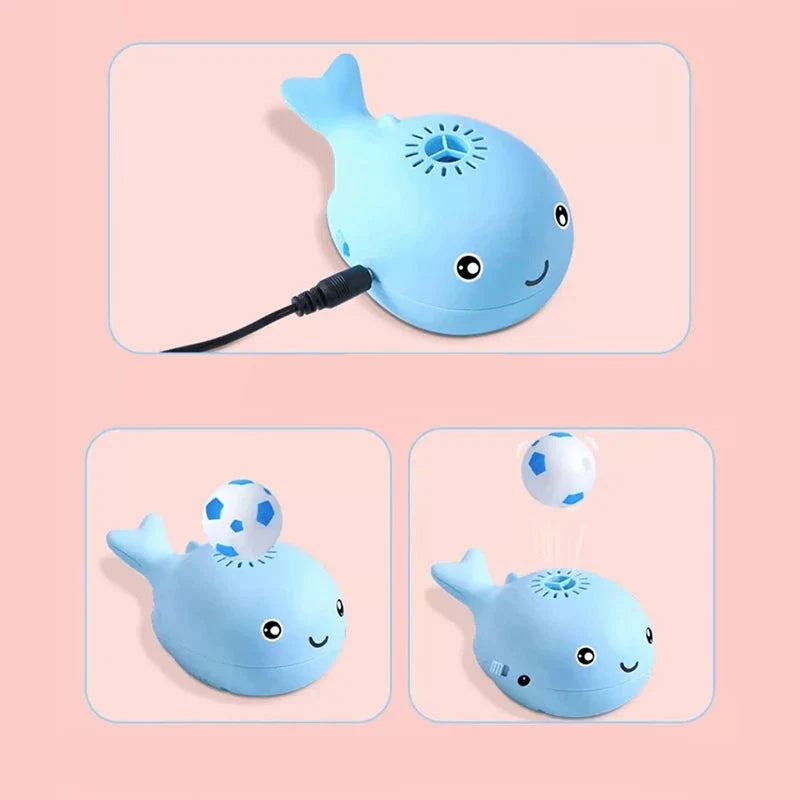 Colorful Whale Inflatable Play Toy