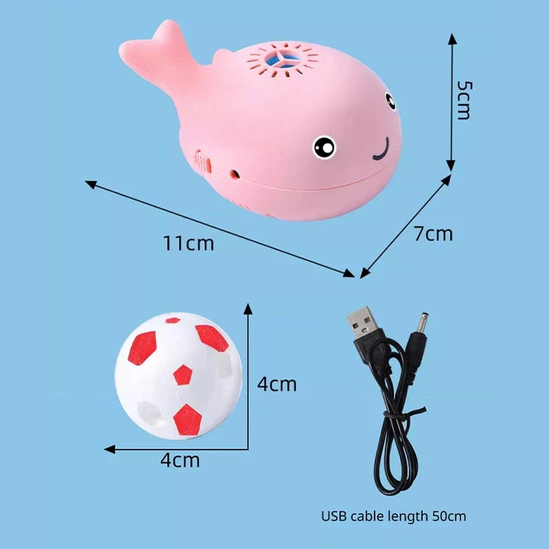 Colorful Whale Inflatable Play Toy