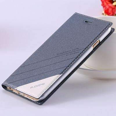 Durable Leather Phone Case with Magnetic Closure