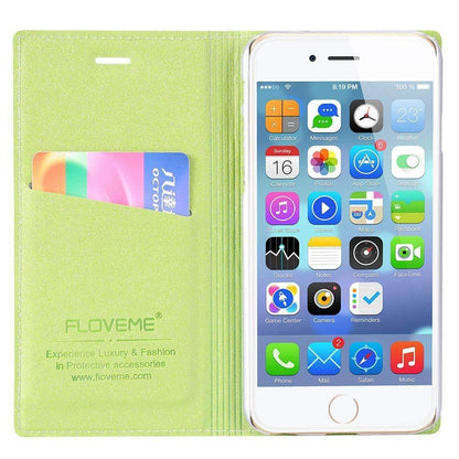 Durable Leather Phone Case with Magnetic Closure