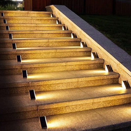 Bright Outdoor LED Step Lights Waterproof Garden Lighting - Luxicro