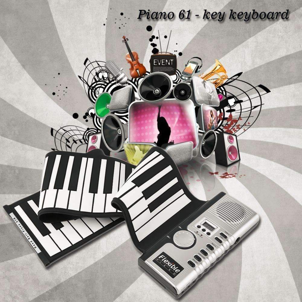 Portable Folding Piano Keyboard - Luxicro