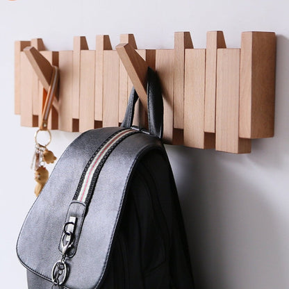Classic Solid Wood Hat Stand