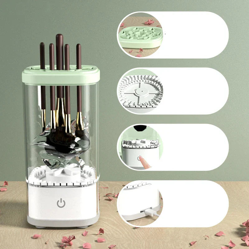 Quick Makeup Brush Cleaner Tool