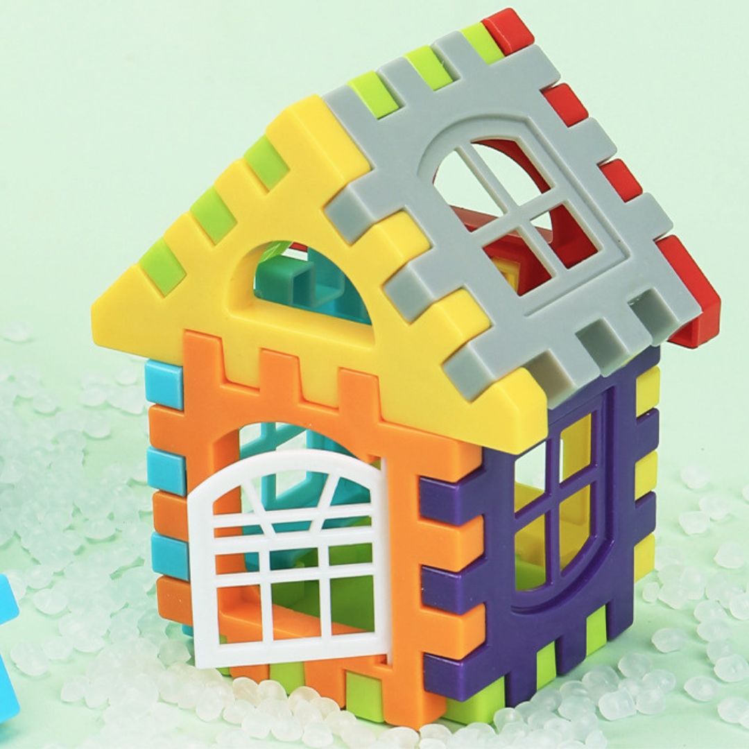 Bright Kids Wooden Building Blocks