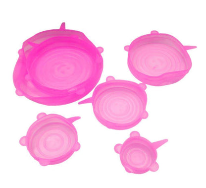 Airtight Food Container Covers (6 Pack)