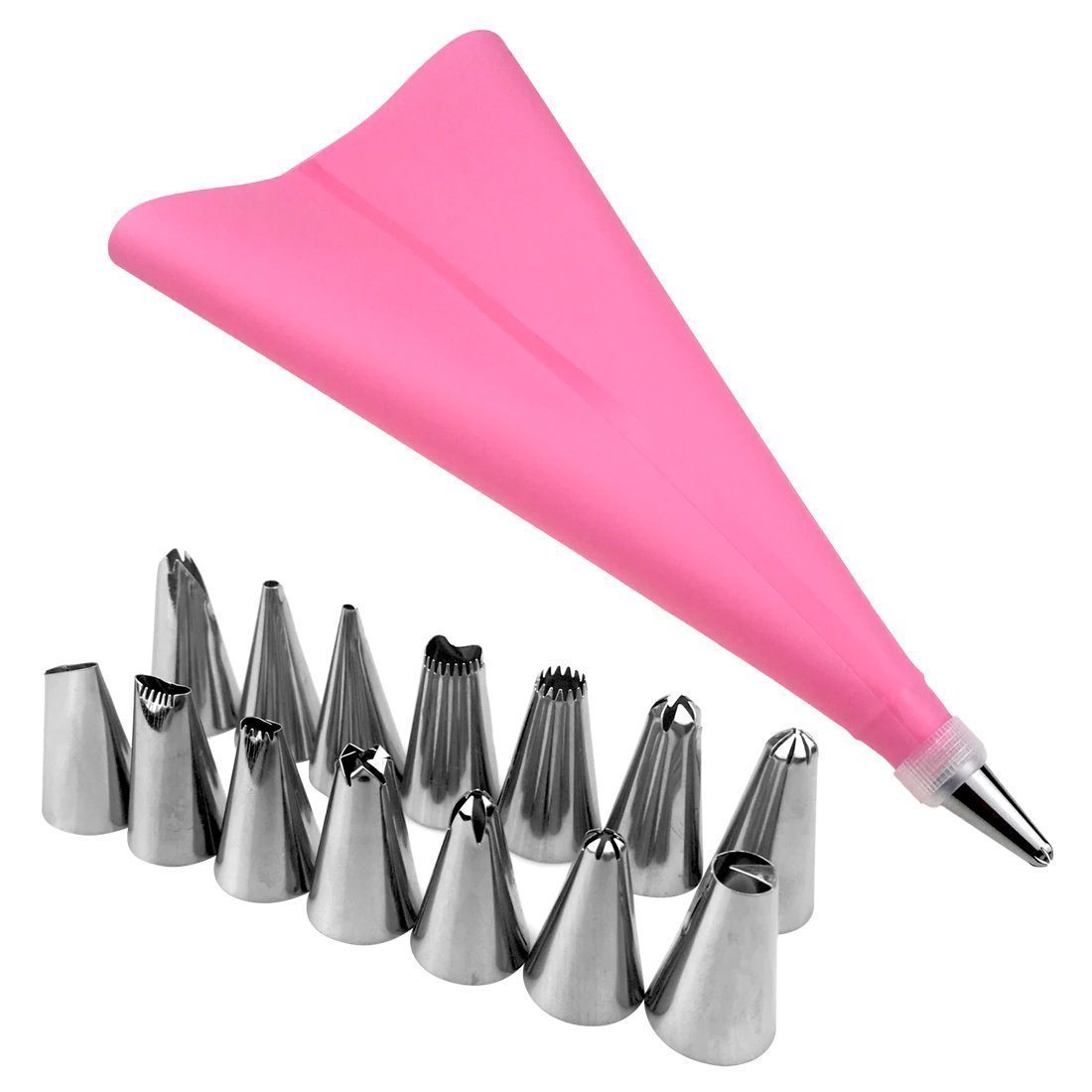 Deluxe Cake Decorating Tool Set (16pcs) - Luxicro