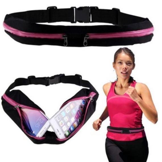 Athletic Double Pocket Running Belt - Luxicro