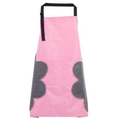 Convenient Cooking Apron with Attached Towels