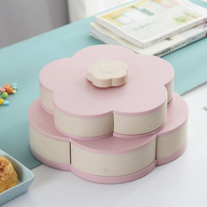 Decorative Rotating Storage Bin
