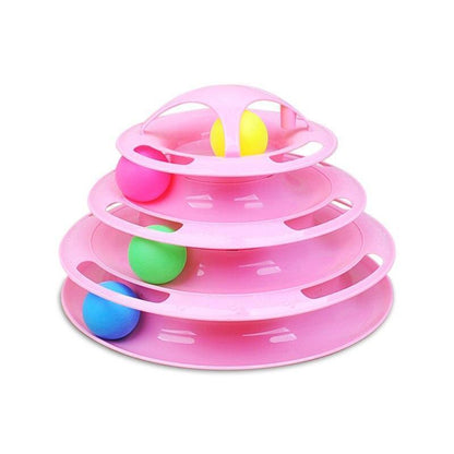 Fun Fast Cat Ball Toy - Luxicro