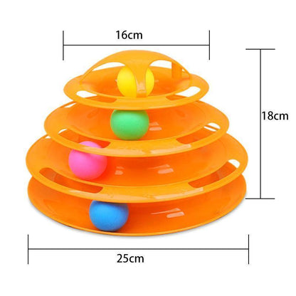 Fun Fast Cat Ball Toy