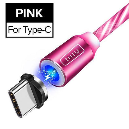 Bright LED Magnetic Phone Charger Cable