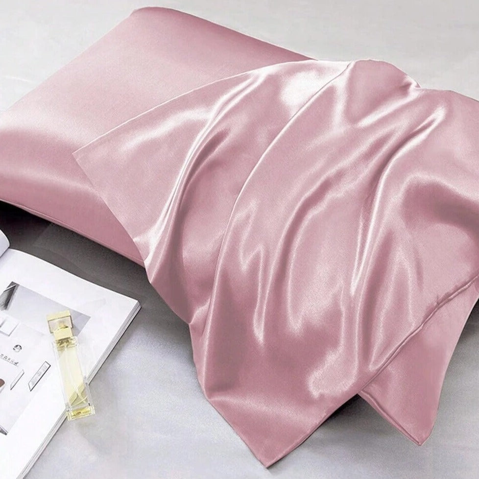 Soft Mulberry Silk Pillowcases - 2 Pack