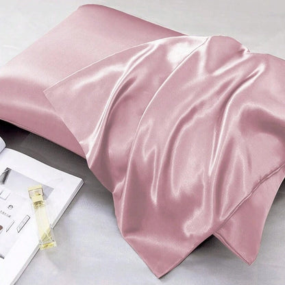 Soft Mulberry Silk Pillowcases - 2 Pack