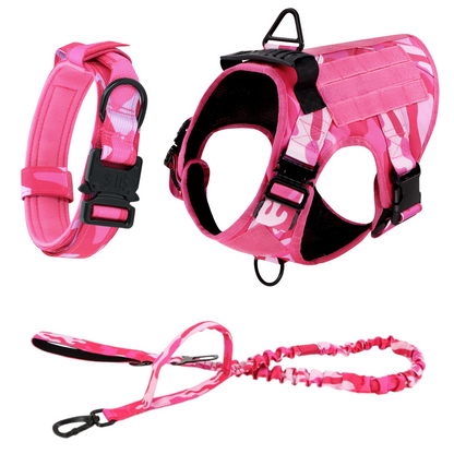 Durable Dog Vest Harness With Front Clip And Back Handle