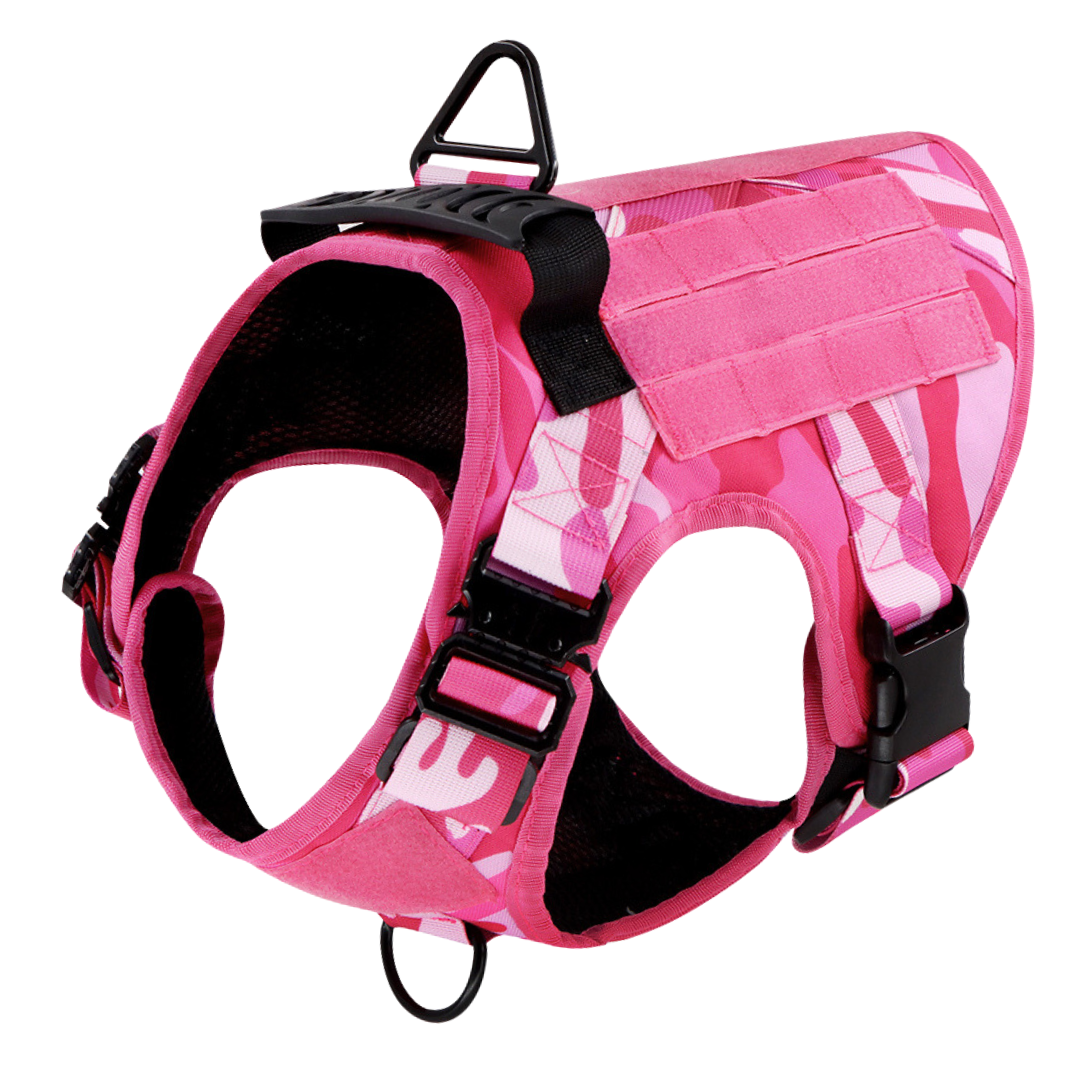 Durable Dog Vest Harness With Front Clip And Back Handle