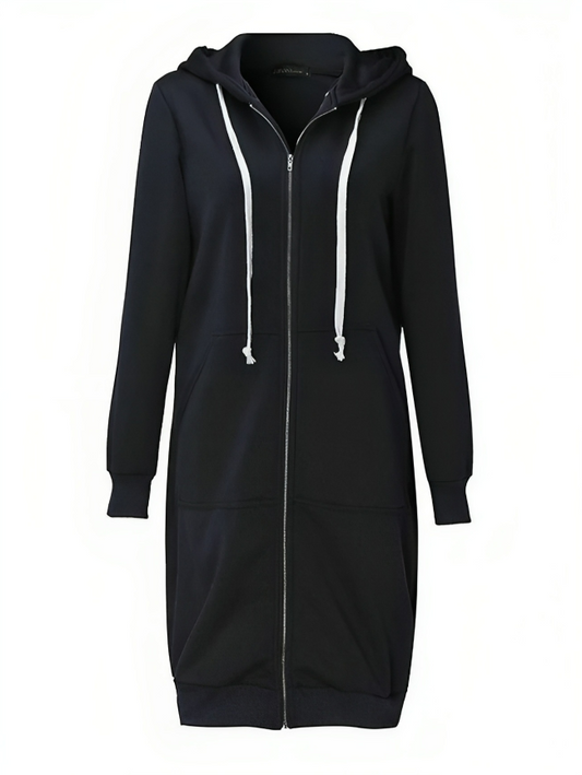 Cozy Women's Oversized Hooded Sweatshirt - Luxicro