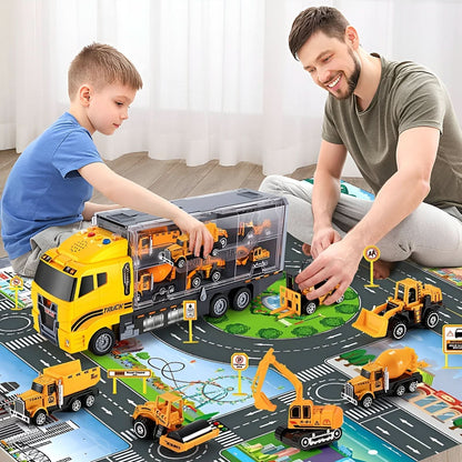Colorful Kids Construction Toy Blocks - Luxicro