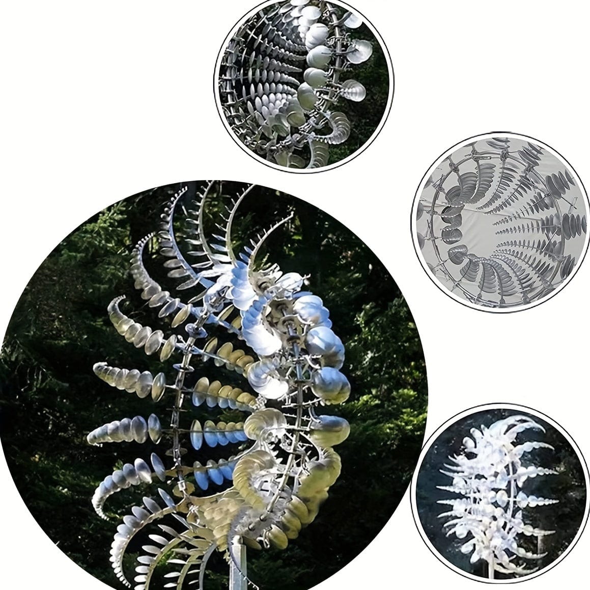 Decorative Metal Outdoor Wind Chime Sculpture