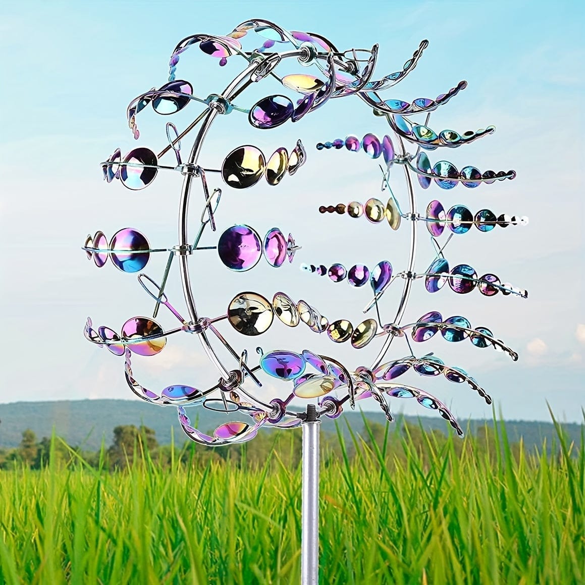 Decorative Metal Outdoor Wind Chime Sculpture