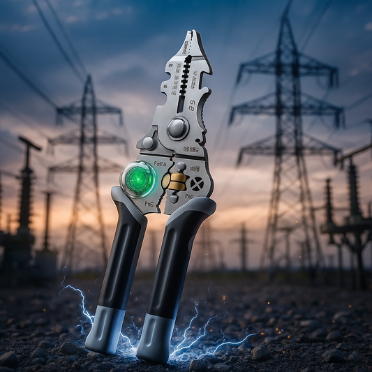 Automatic Wire Stripper and Voltage Tester Pliers - Luxicro