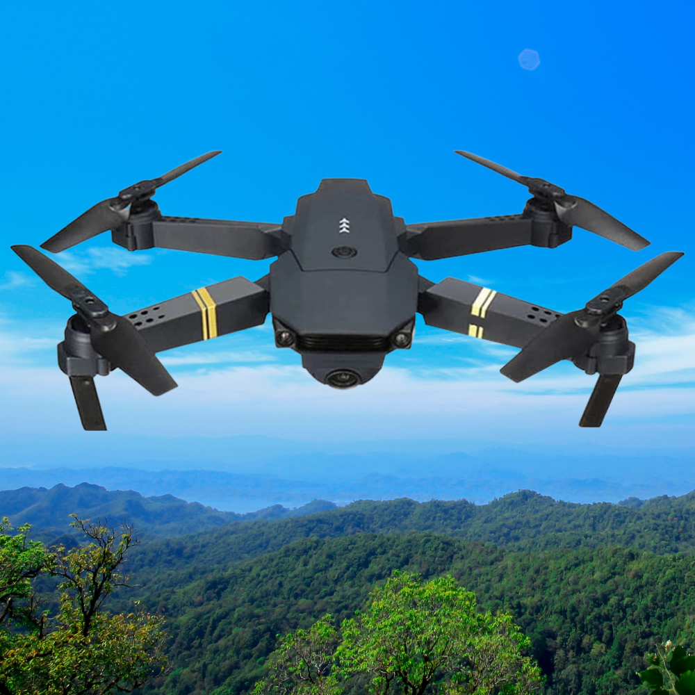 Compact 4K HD Quadcopter Drone With Dual Cameras - Luxicro