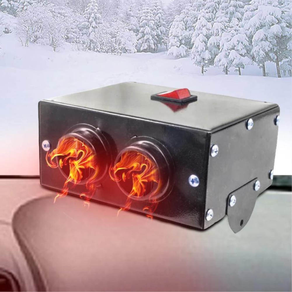 Compact 12V Auto Windshield Defroster Heater - Luxicro