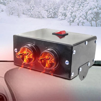Compact 12V Auto Windshield Defroster Heater - Luxicro