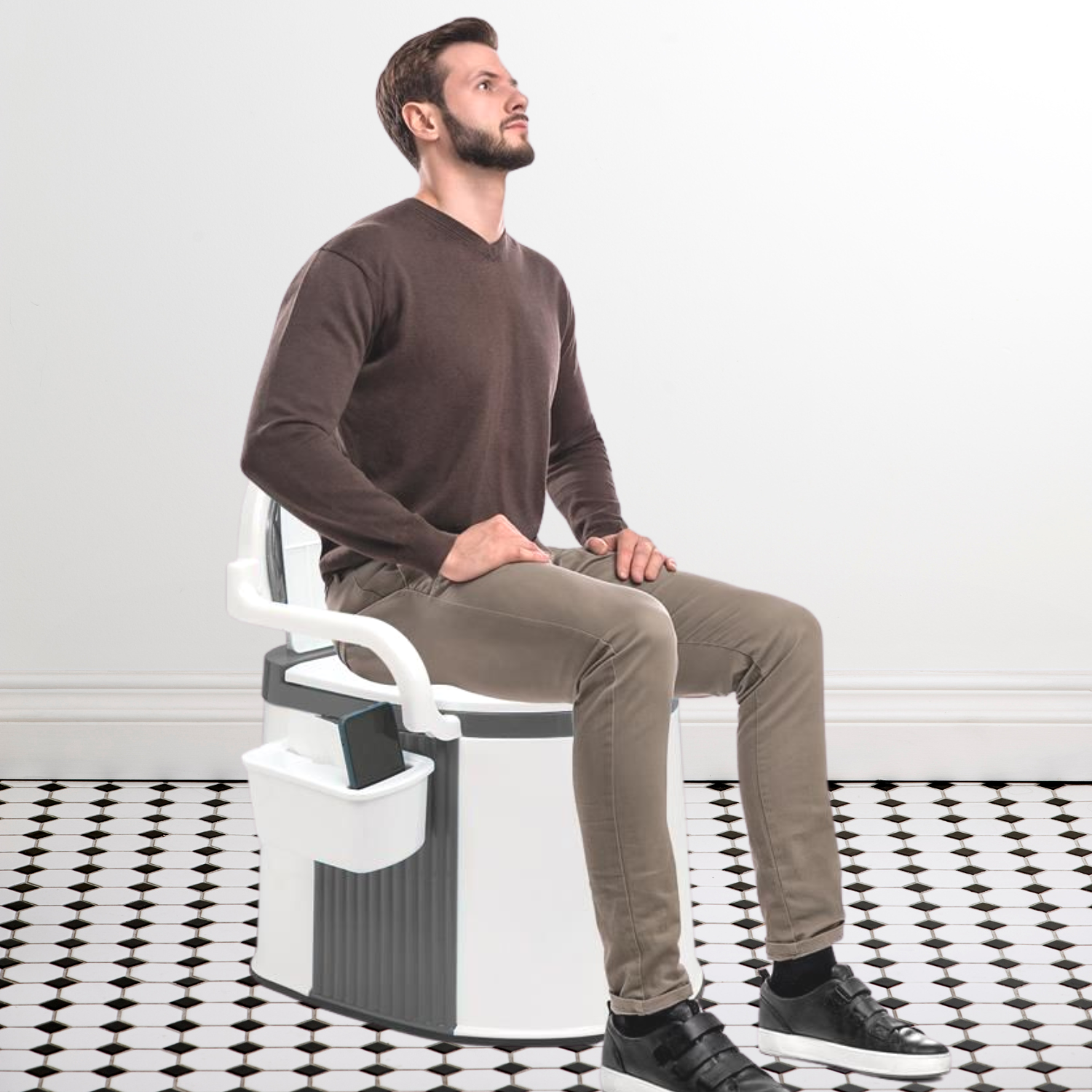 Compact Lightweight Travel Toilet for RV Camping - Luxicro