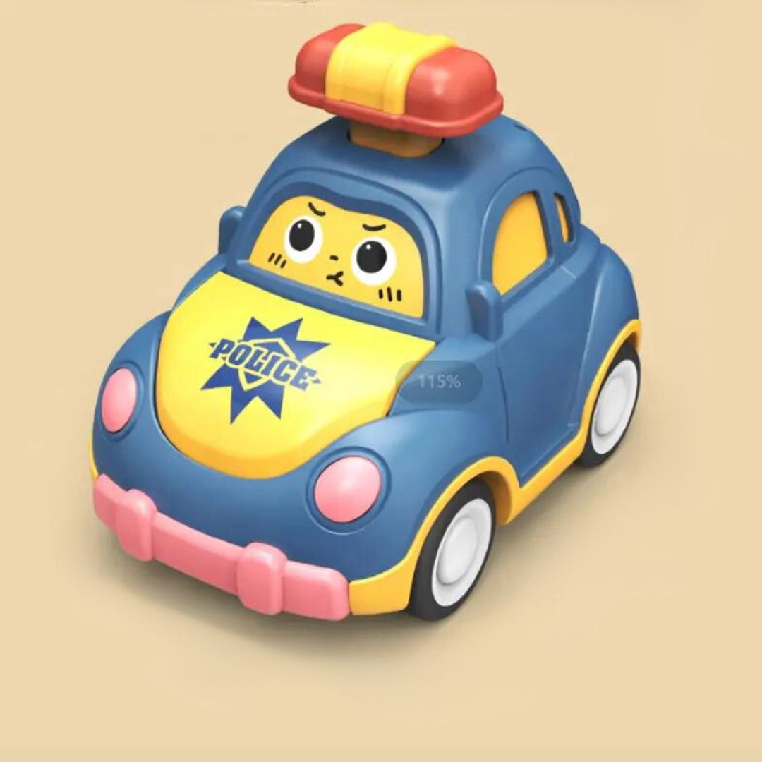 Colorful Kids Toy Cars - Push and Go