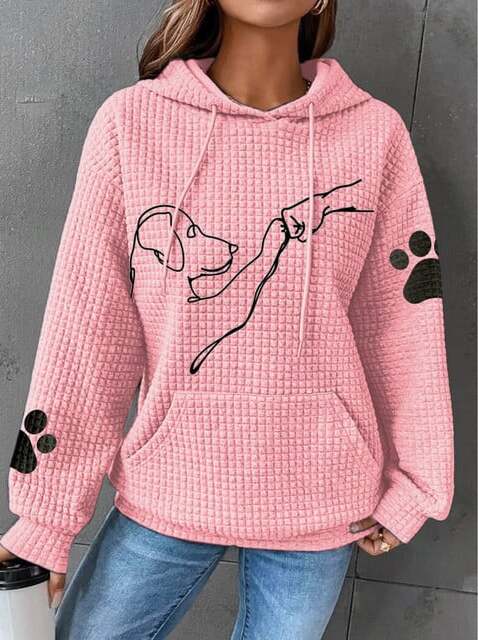 Cozy Women's Hoodie - Soft Loose Fit Sweatshirt